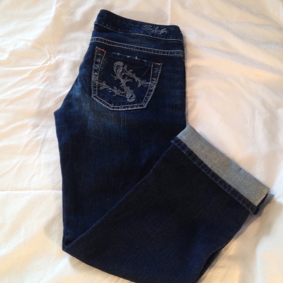 Silver Jeans Denim - Silver Santorini Capri